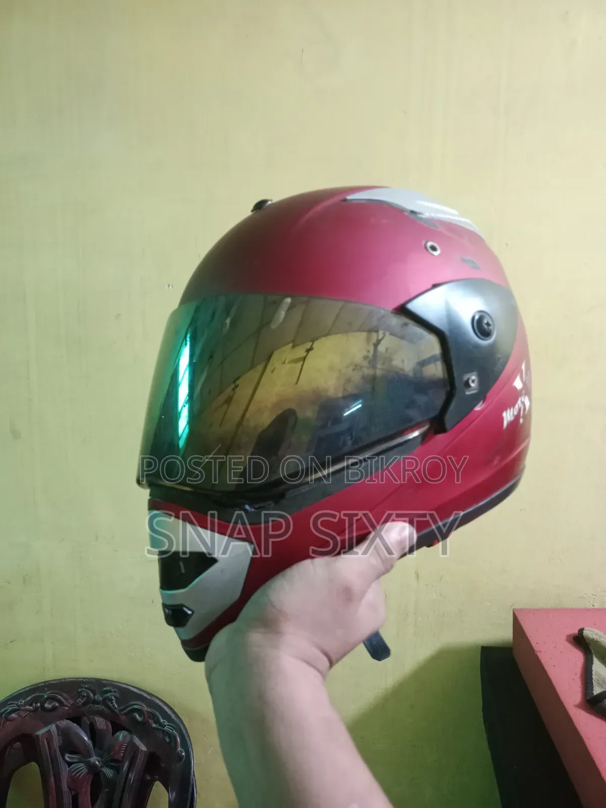 Motorcycle Helmet 2 Pieces
