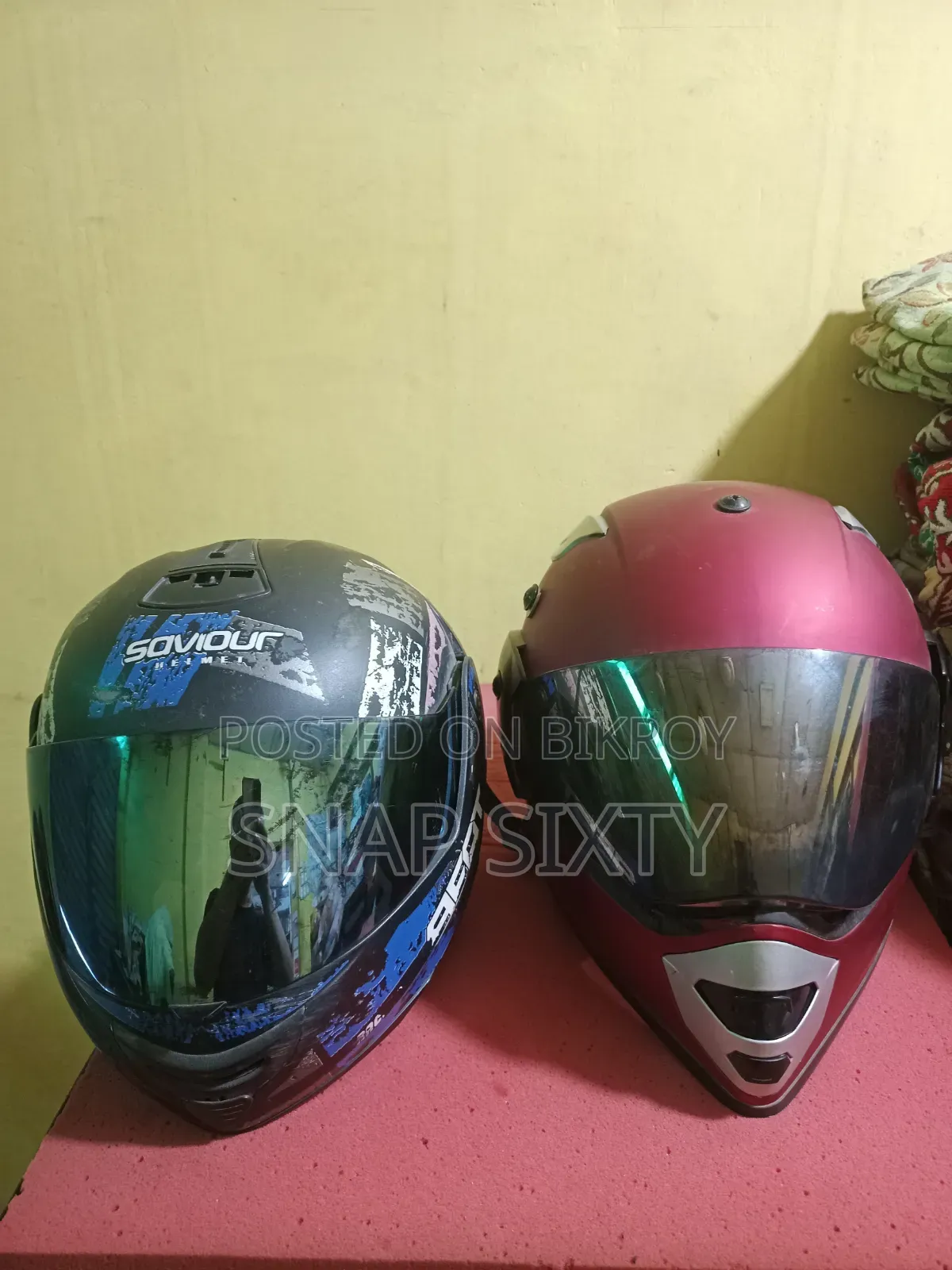 Motorcycle Helmet 2 Pieces
