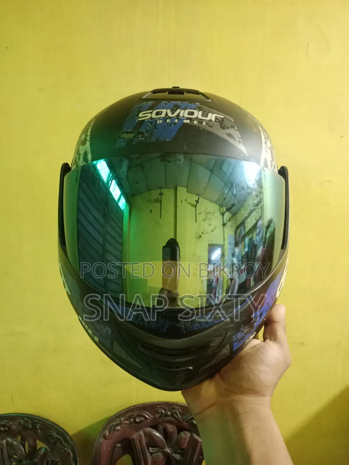 Motorcycle Helmet 2 Pieces