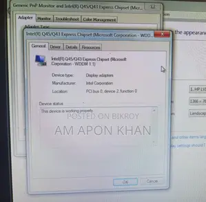 Desktop Computer Dell OptiPlex 780 4GB Intel Core 2 Duo HDD 256GB