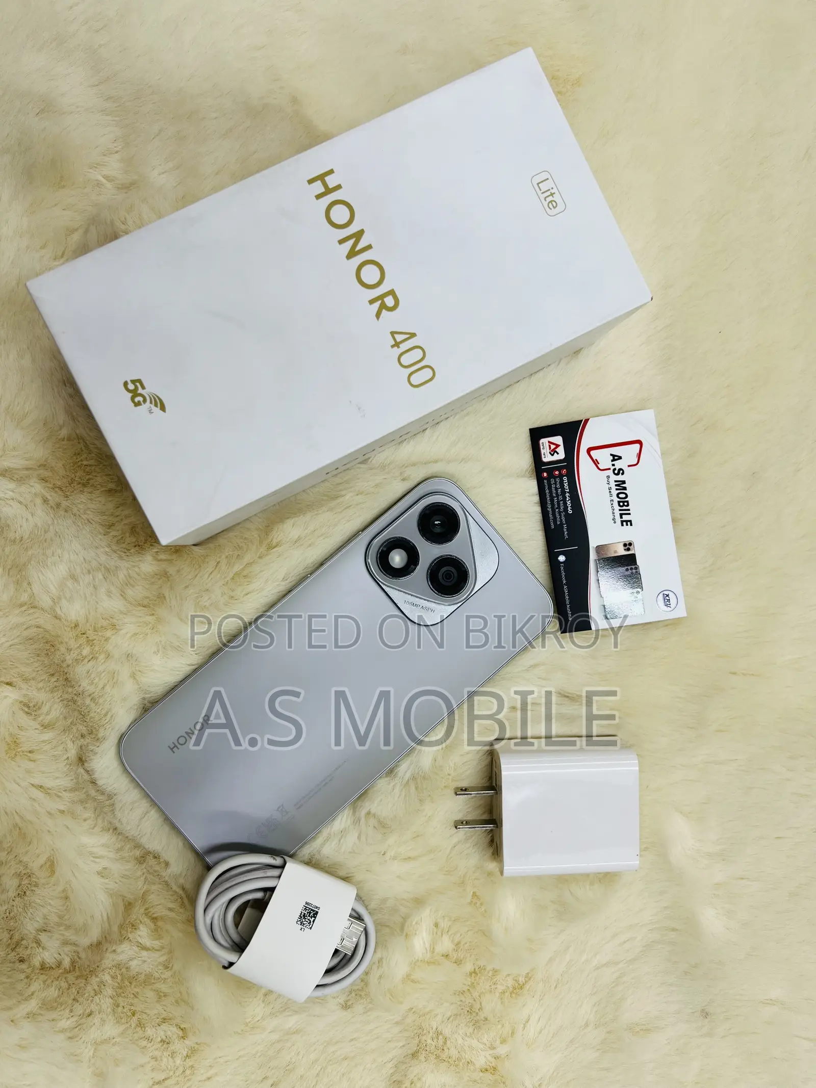 Honor 400 Lite 256 GB Silver