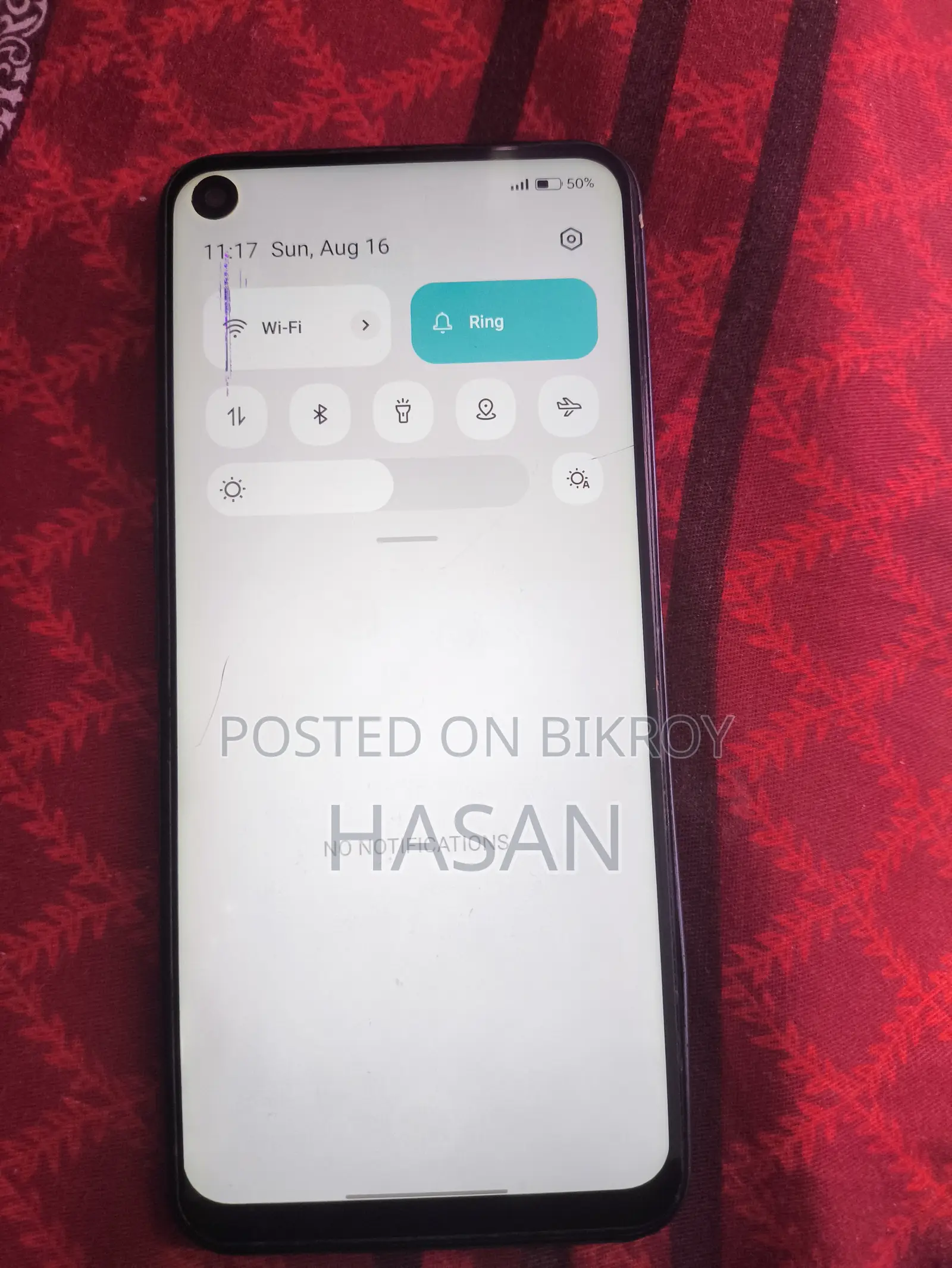 রিয়েলমি নারজো ৫০ ৬৪ জিবি কালো
