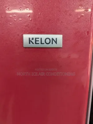 কেলন লাল রঙের ফ্রস্ট ফ্রিজ ২৫০ লিটার।