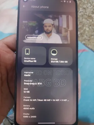OnePlus 9R 256 GB Blue