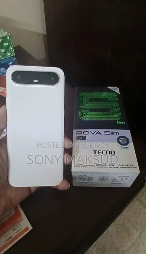 টেকনো পোভা স্লিম ৫জি ২৫৬ জিবি হোয়াইট