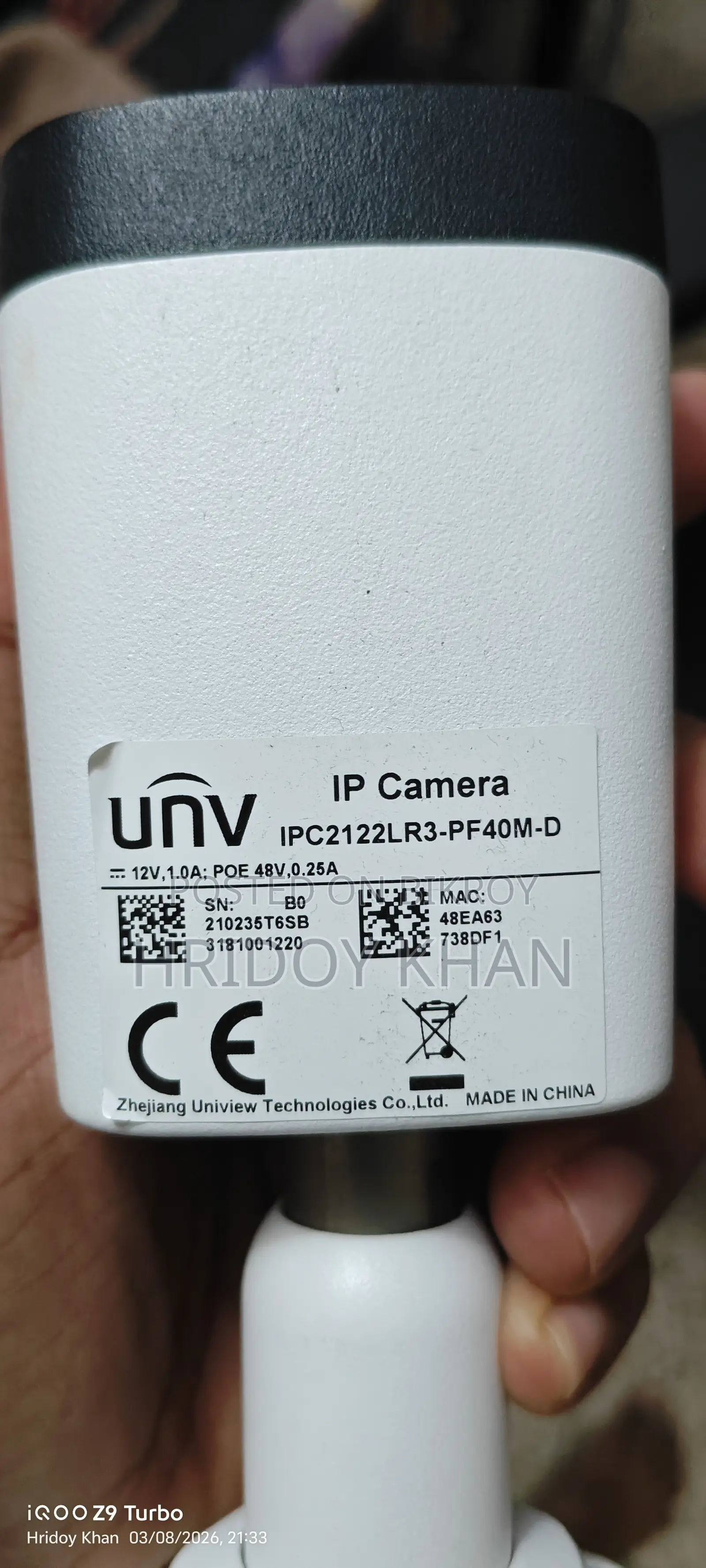 Jovision & Uniview IP Camera, Jovision NVR, D-Link Switch, TP-Link Switch