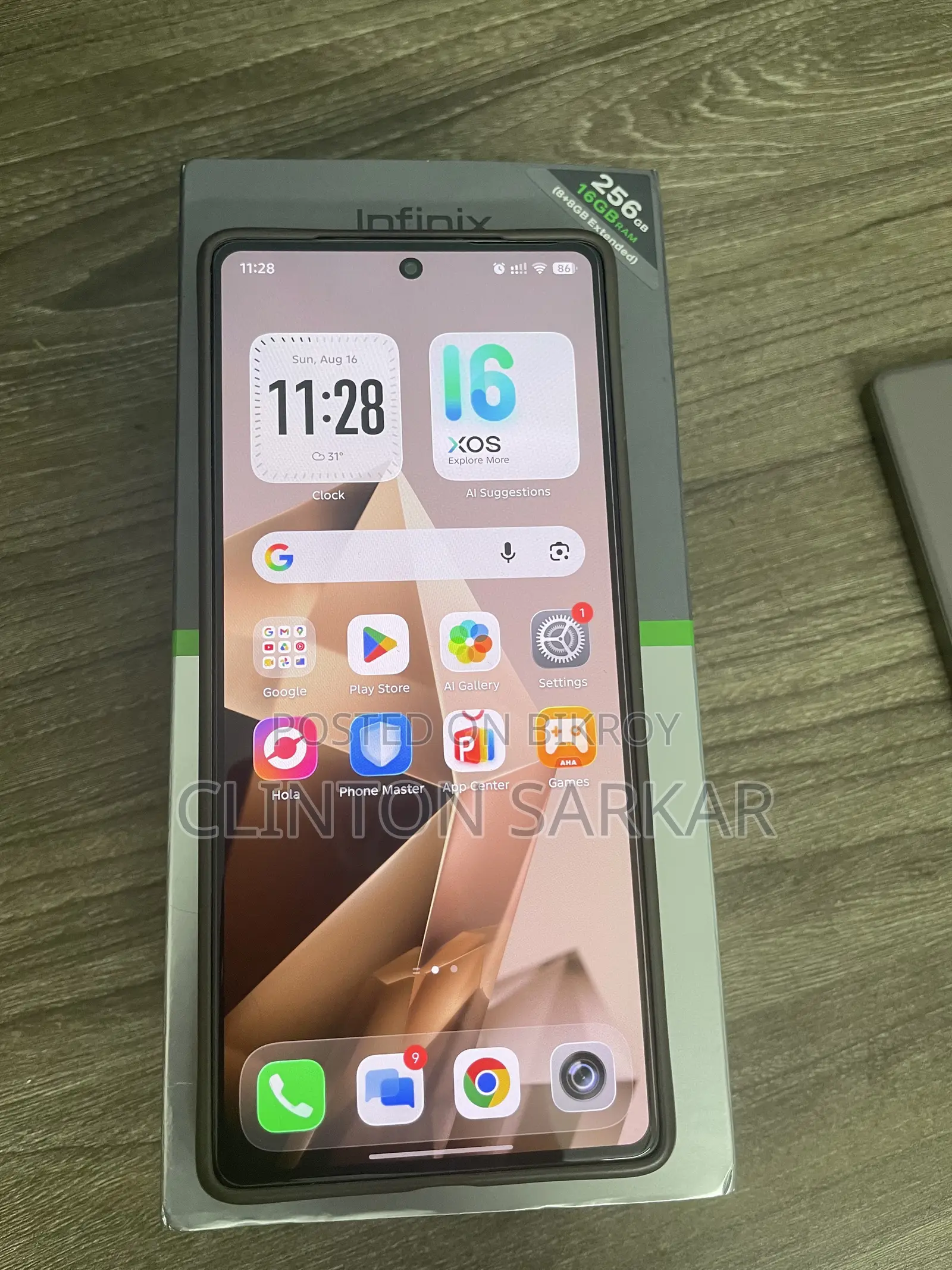 Infinix Note 50 4G 256 GB Gray