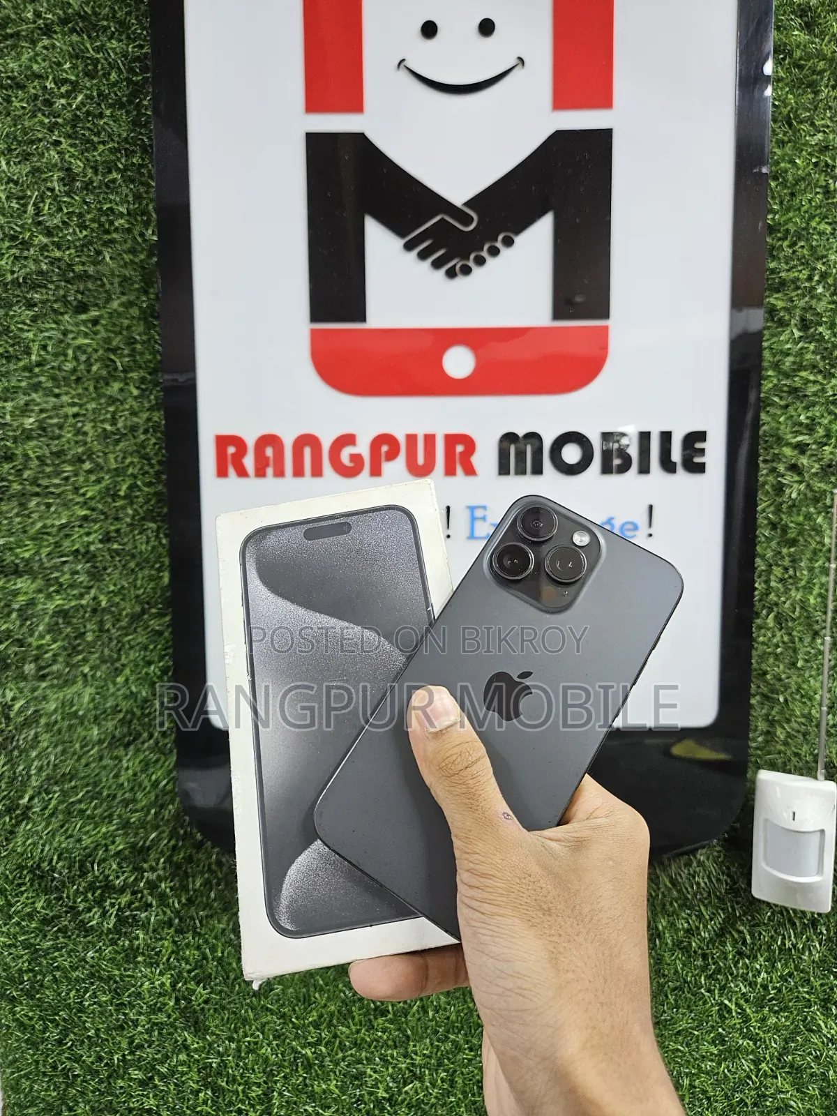 অ্যাপল আইফোন ১৫ প্রো ম্যাক্স ২৫৬ জিবি ব্ল্যাক