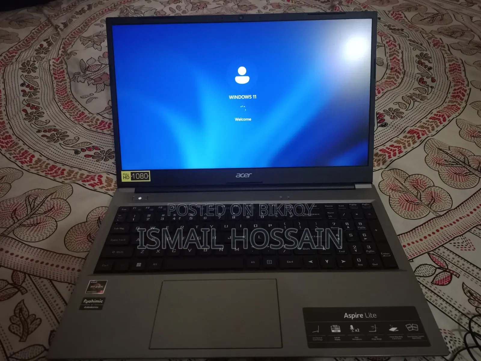 Laptop Acer Aspire 15 16GB AMD Ryzen SSD 512GB