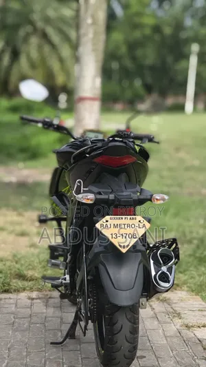 New Suzuki Gixxer 2025 Black