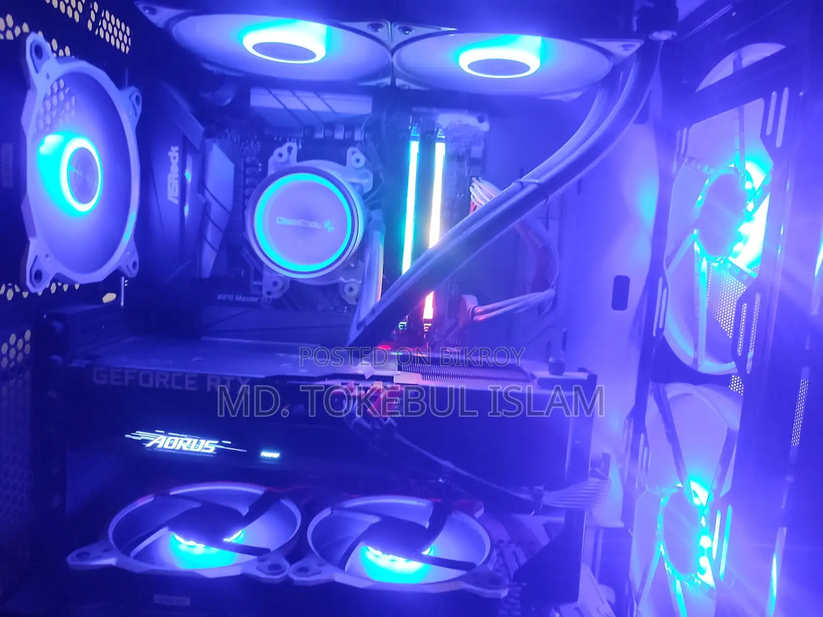 Desktop Computer ASUS 16GB RAM AMD Ryzen 7 2TB HDD and SSD