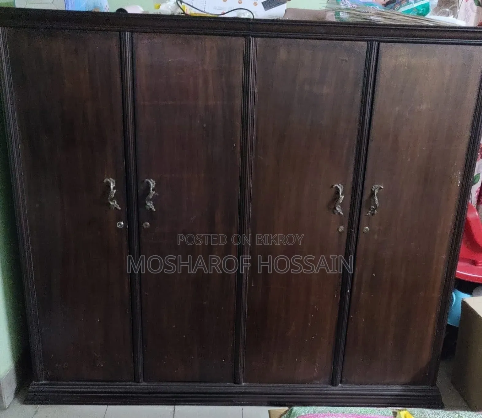 4 Part Antique Good Condition Almirah/Wardrobes Sale