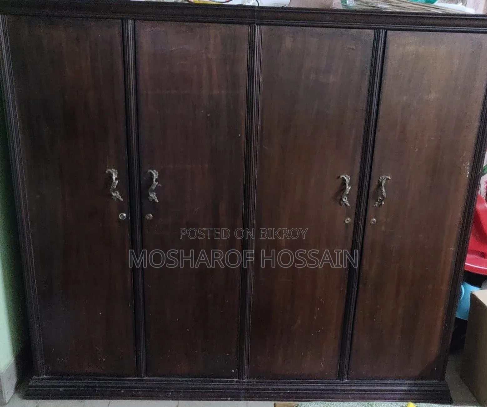 4 Part Antique Good Condition Almirah/Wardrobes Sale
