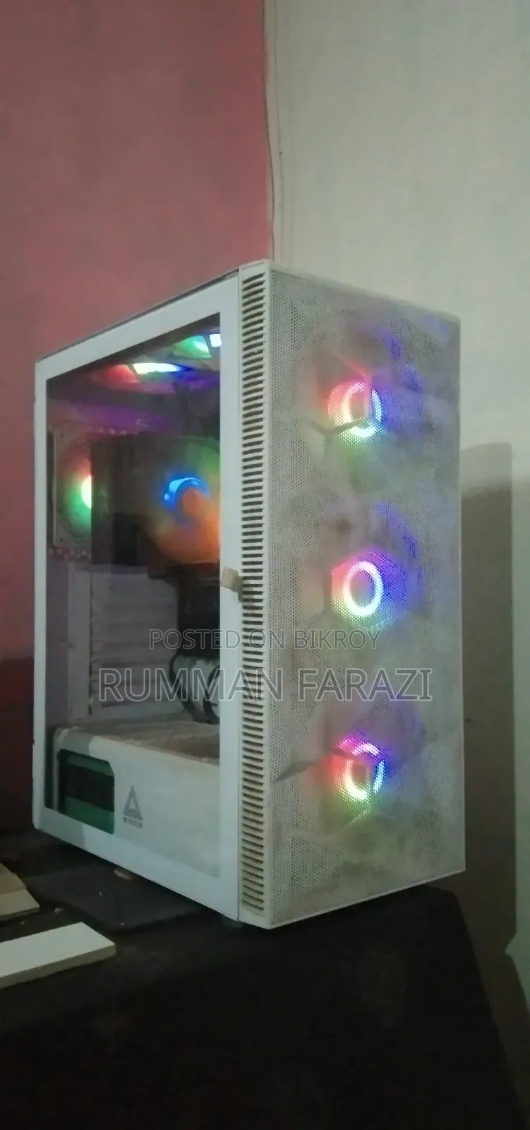 Computer Case Montech X3 Mesh RGB Lighting Tempered Glass Atx