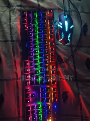 Rapoo Backlit RGB Mechanical Gaming Keyboard and RGB Gaming Mouse