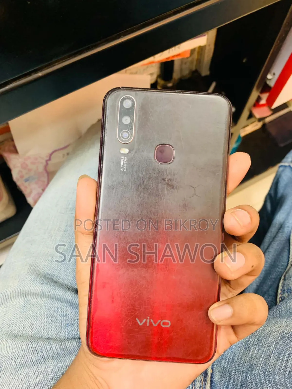 Vivo Y15 64 GB Red