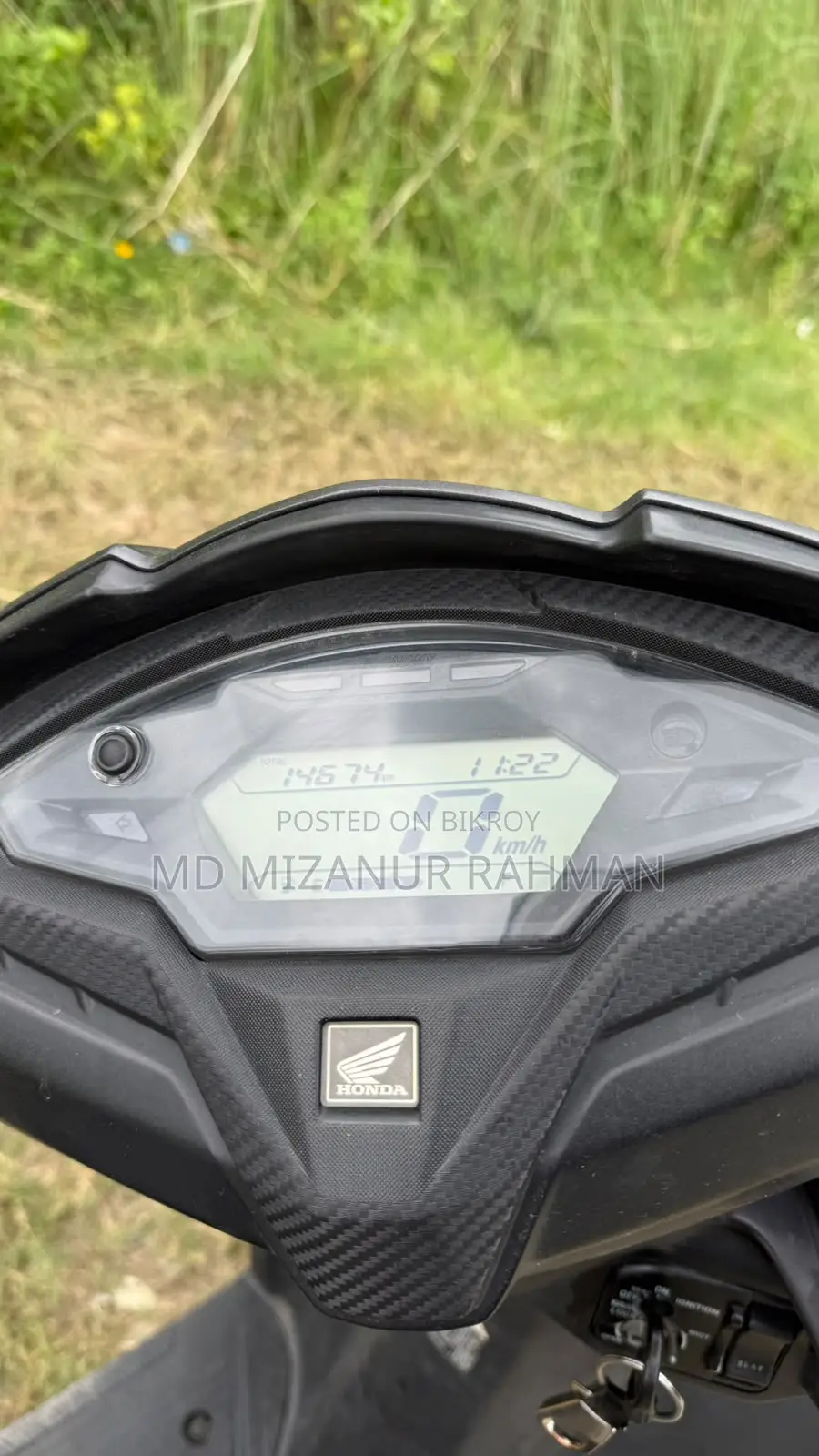 Honda Dio 2024 Gray