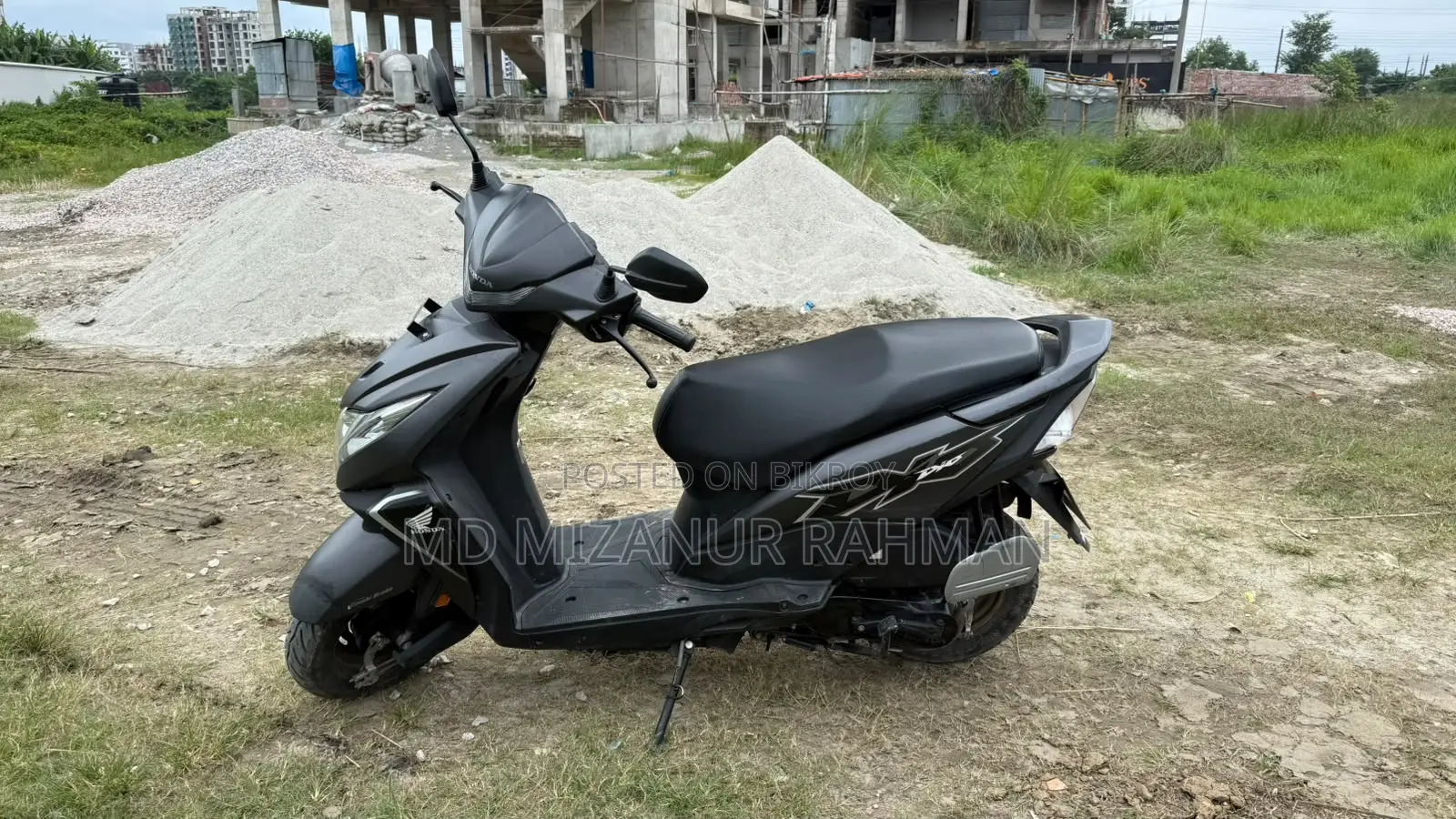 Honda Dio 2024 Gray