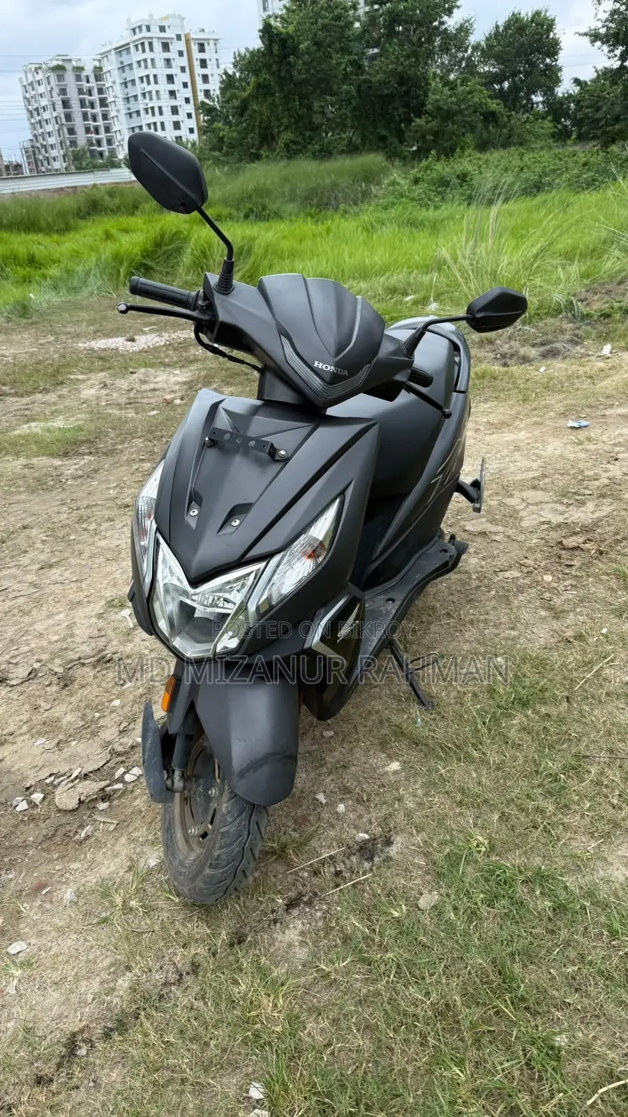 Honda Dio 2024 Gray