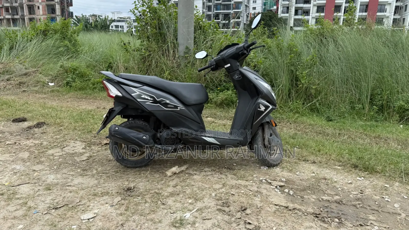 Honda Dio 2024 Gray