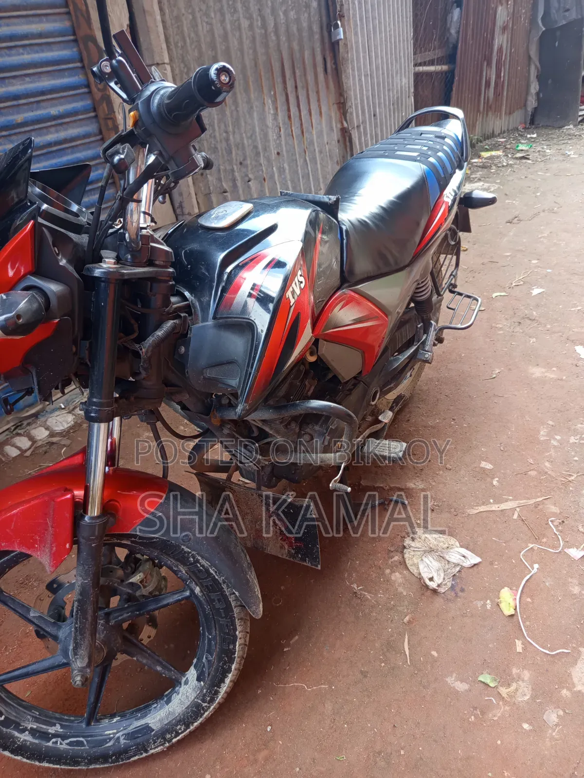TVS Stryker 125 2017 Red