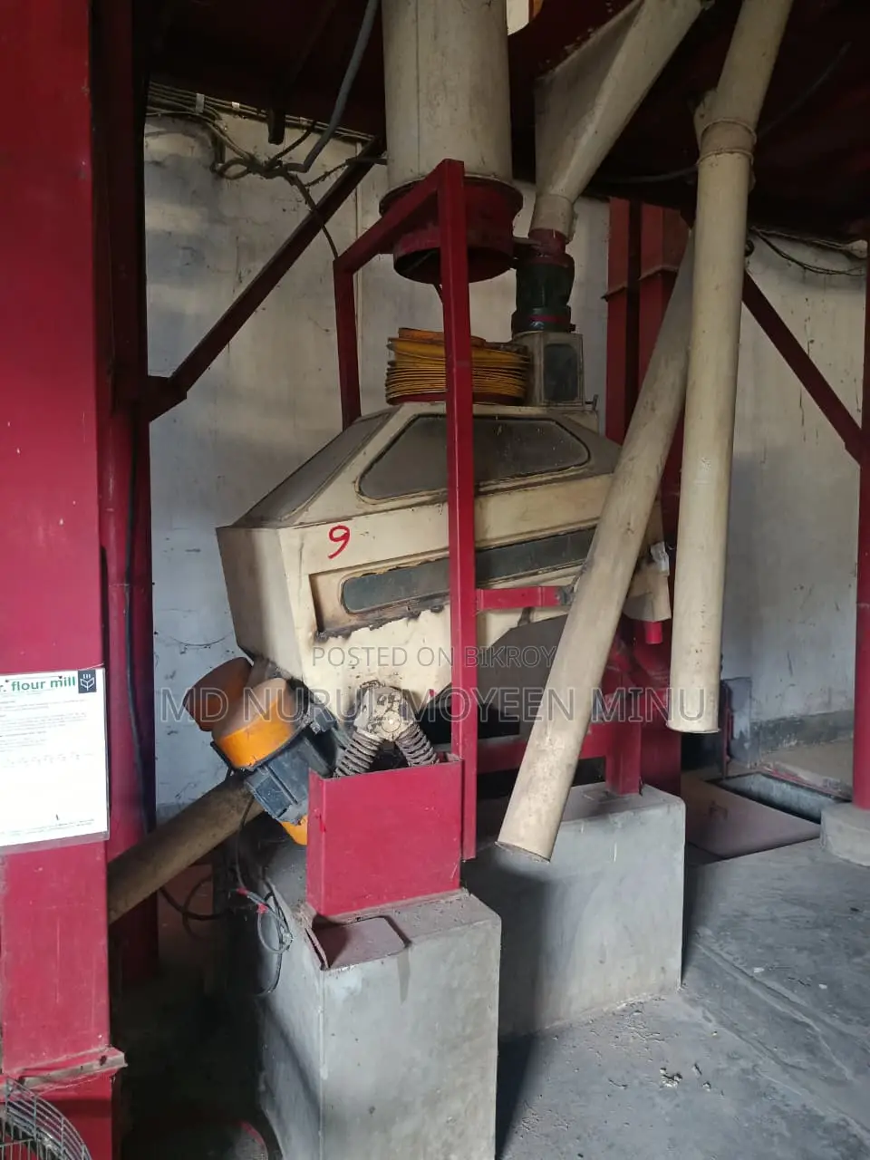 Flour Mill Land, Factory and Machinery for Sale!