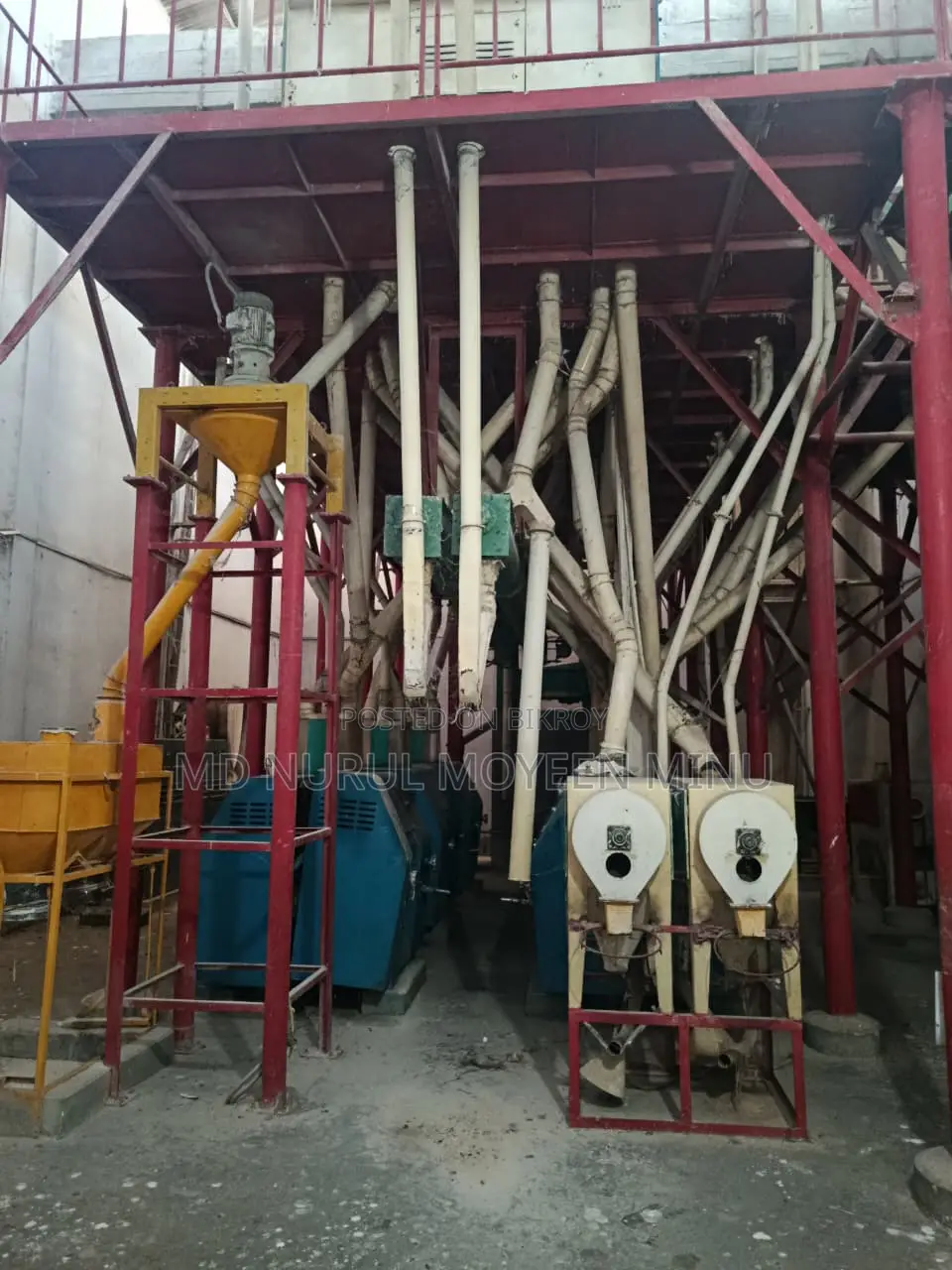 Flour Mill Land, Factory and Machinery for Sale!