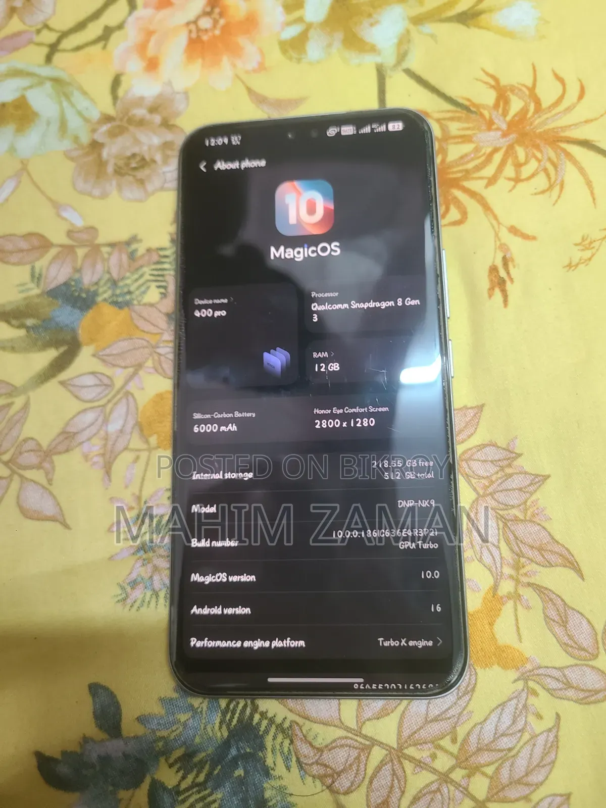 Honor 400 Pro 512 GB Silver