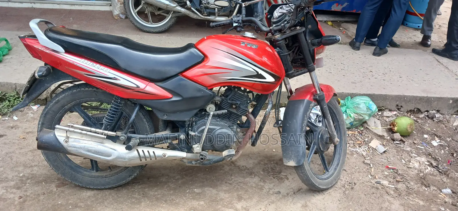 TVS Metro 2020 Red
