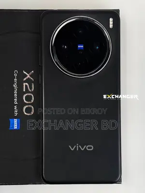 ভিভো এক্স২০০ ২৫৬ জিবি ব্ল্যাক