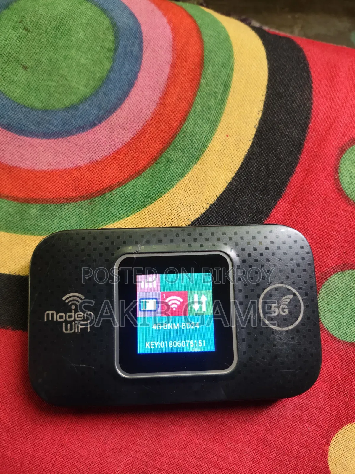 Pocket Router 5G 3000 Power Battery