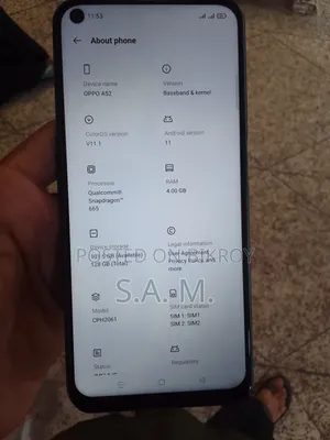 Oppo A52 128 GB Purple
