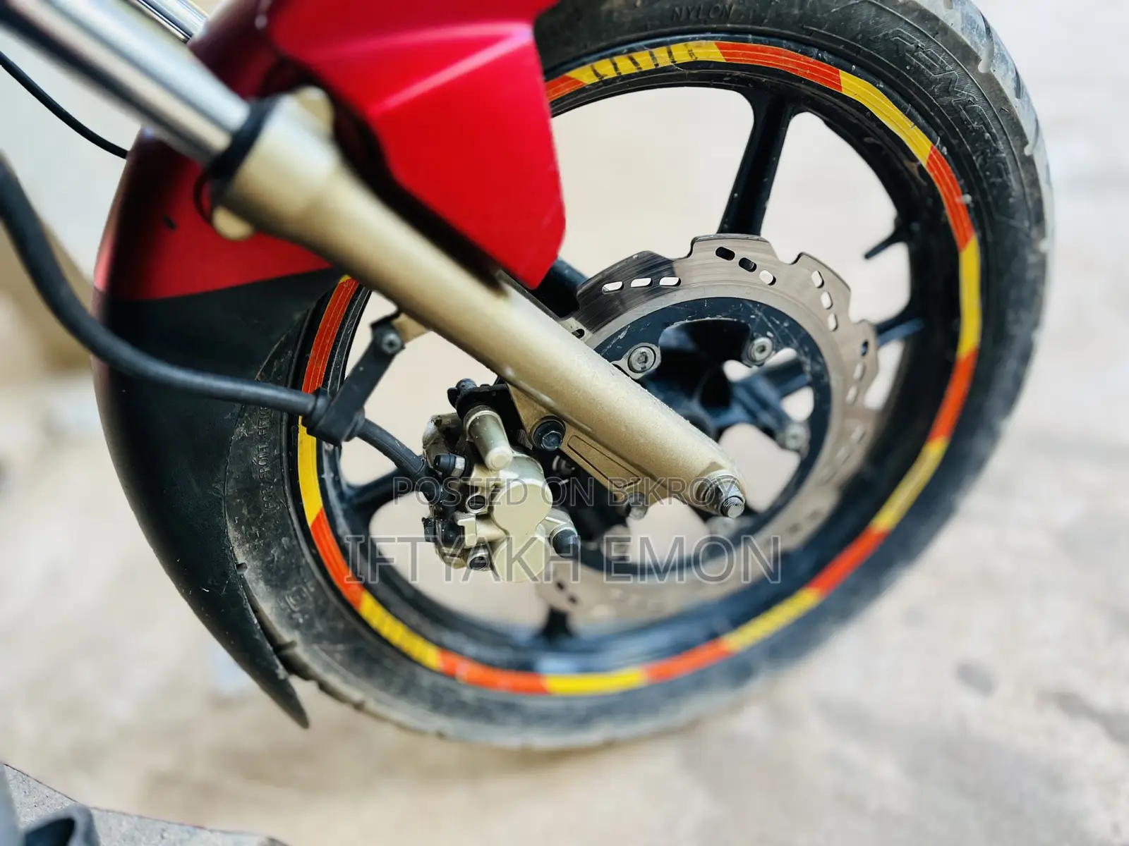 TVS Apache RTR 160 2V 2018 Red