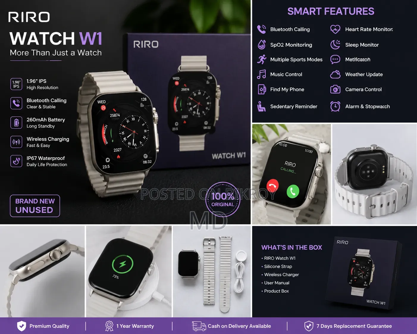 Brand New Smartwatch - Completely Unused