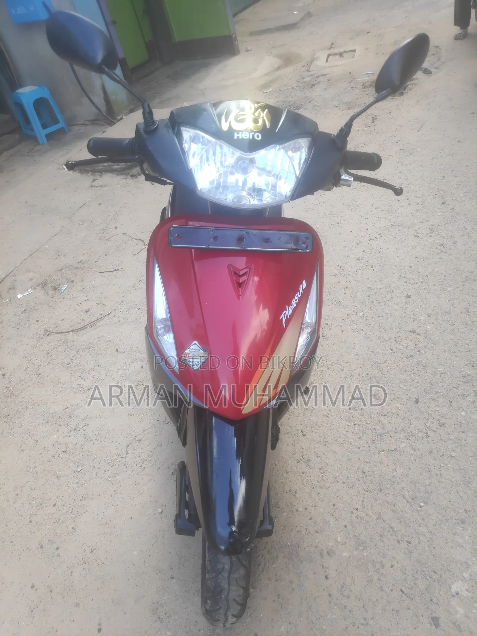 হিরো প্লেজার ২০১৮ কালো