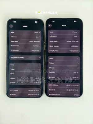 অ্যাপল আইফোন ১৫ প্রো ম্যাক্স ২৫৬ জিবি গ্রে