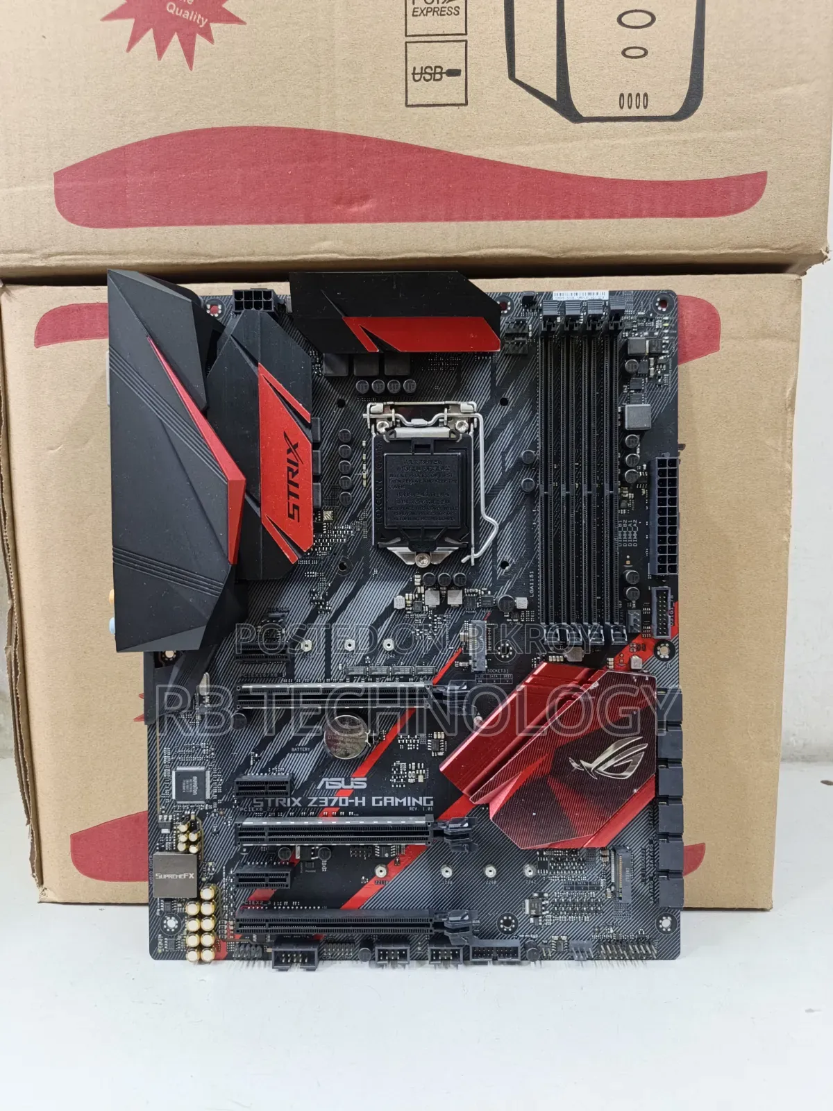 ASUS Strix Z370-H Gaming Motherboard 8th 9th Gen