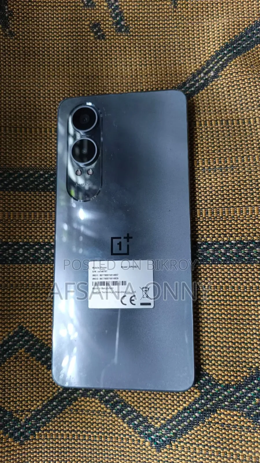 OnePlus Nord CE 5G 256 GB Silver