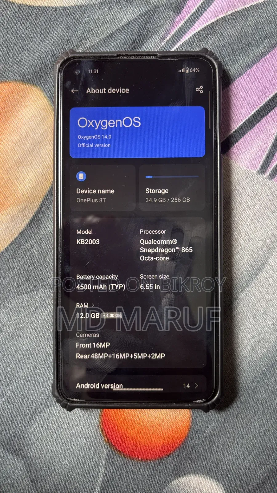OnePlus 8T 256 GB Green