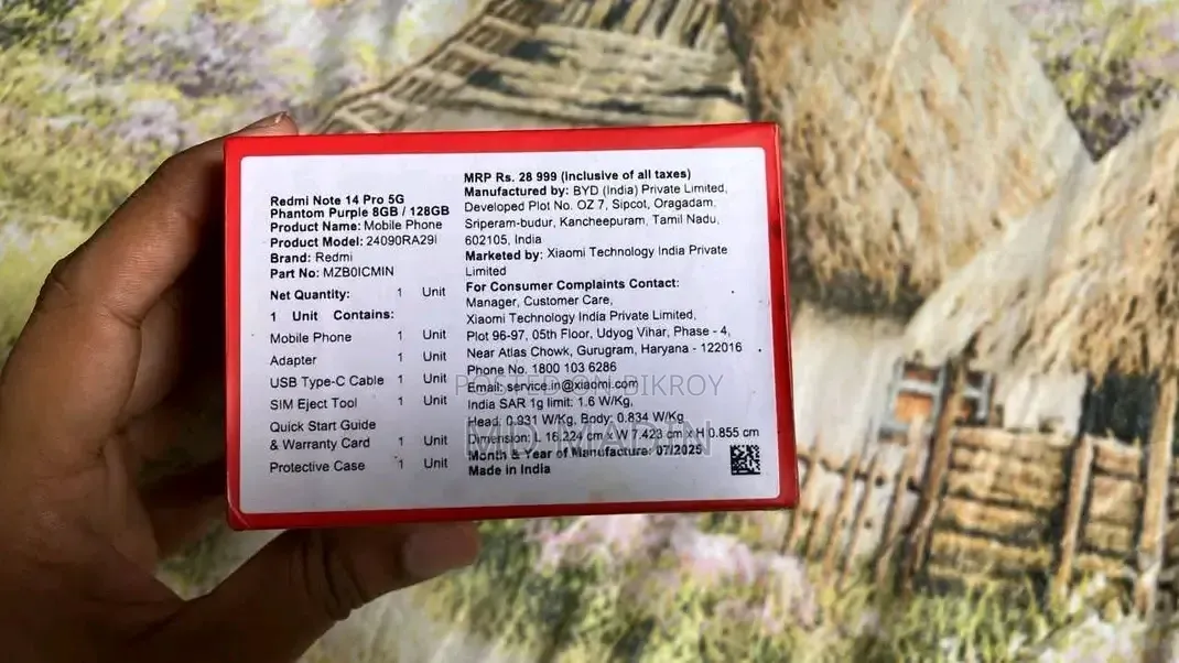 Xiaomi Redmi Note 14 Pro 5G 256 GB