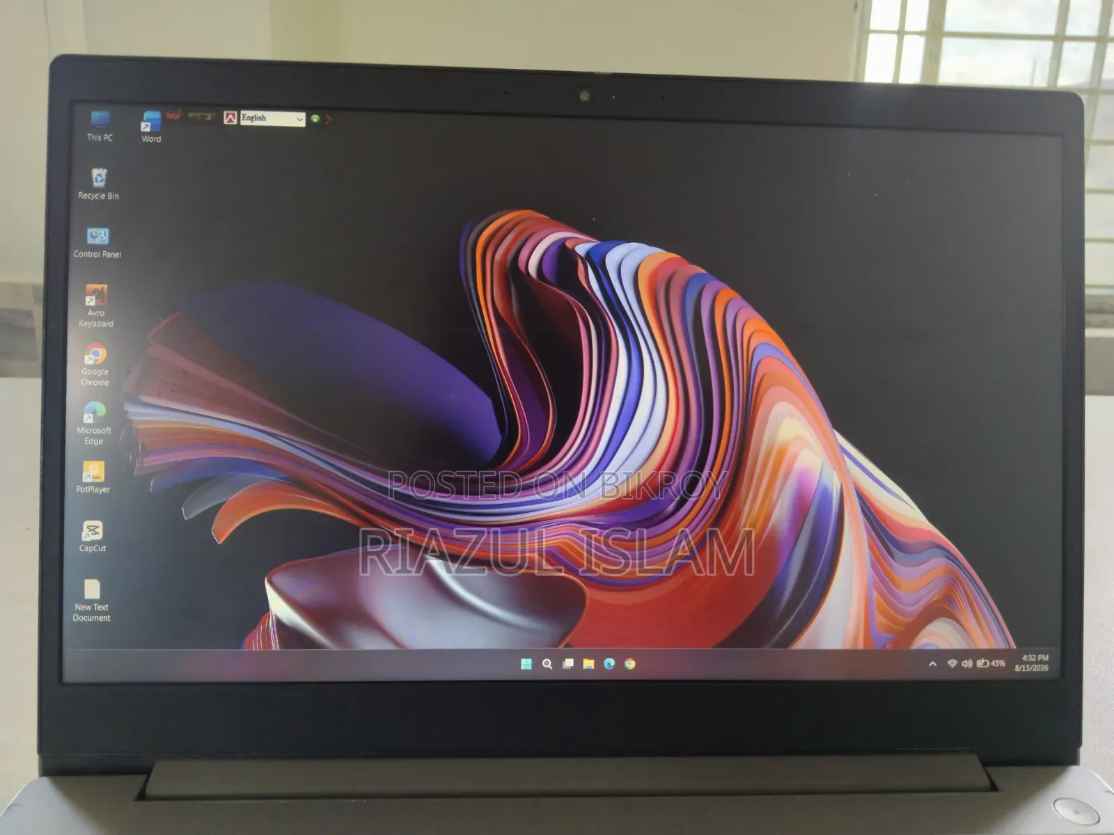 Laptop Lenovo Ideapad 3 8GB Intel Core I5 HDD+SSD 1T