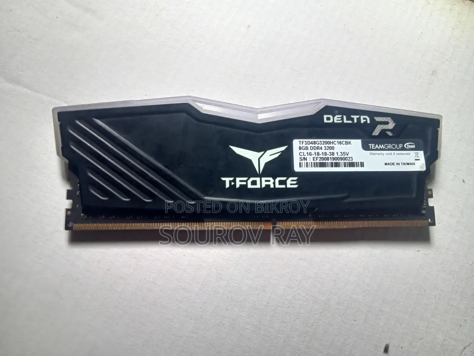 Ram Sell - 8gb Ddr4 3200