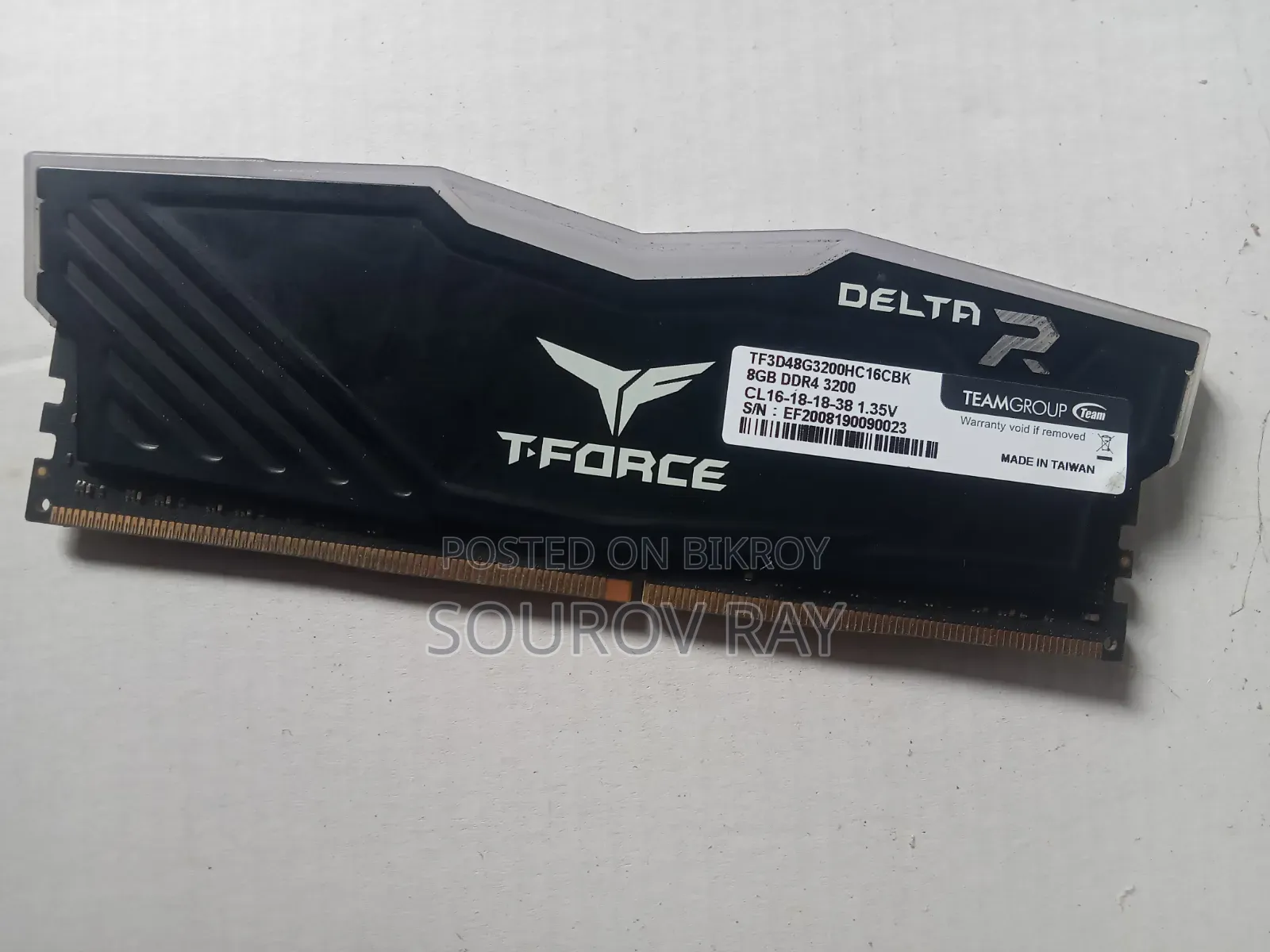 Ram Sell - 8gb Ddr4 3200