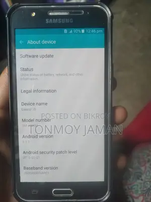 Samsung Galaxy J5 8 GB Black