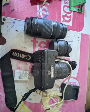 Cannon Eos 700D With Prime /Kitt/Zoom Lens,charger,bettery