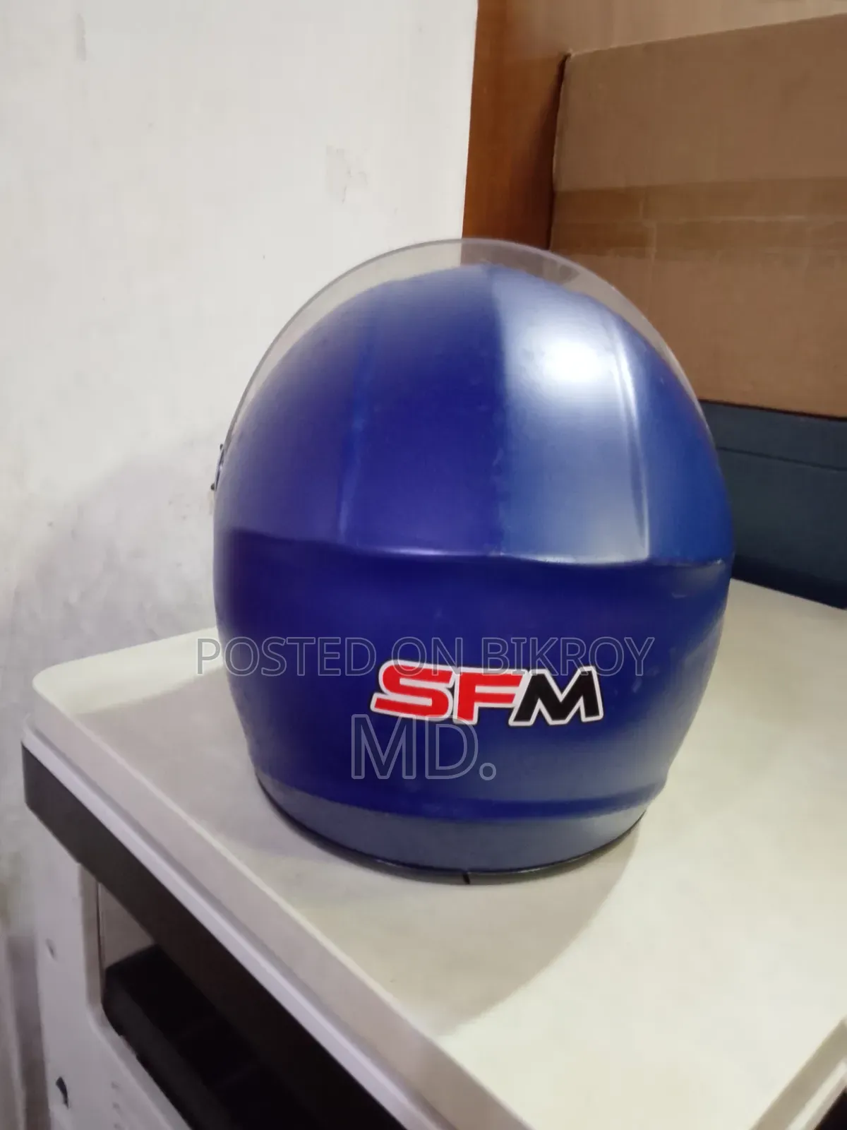 A helmet will be sold