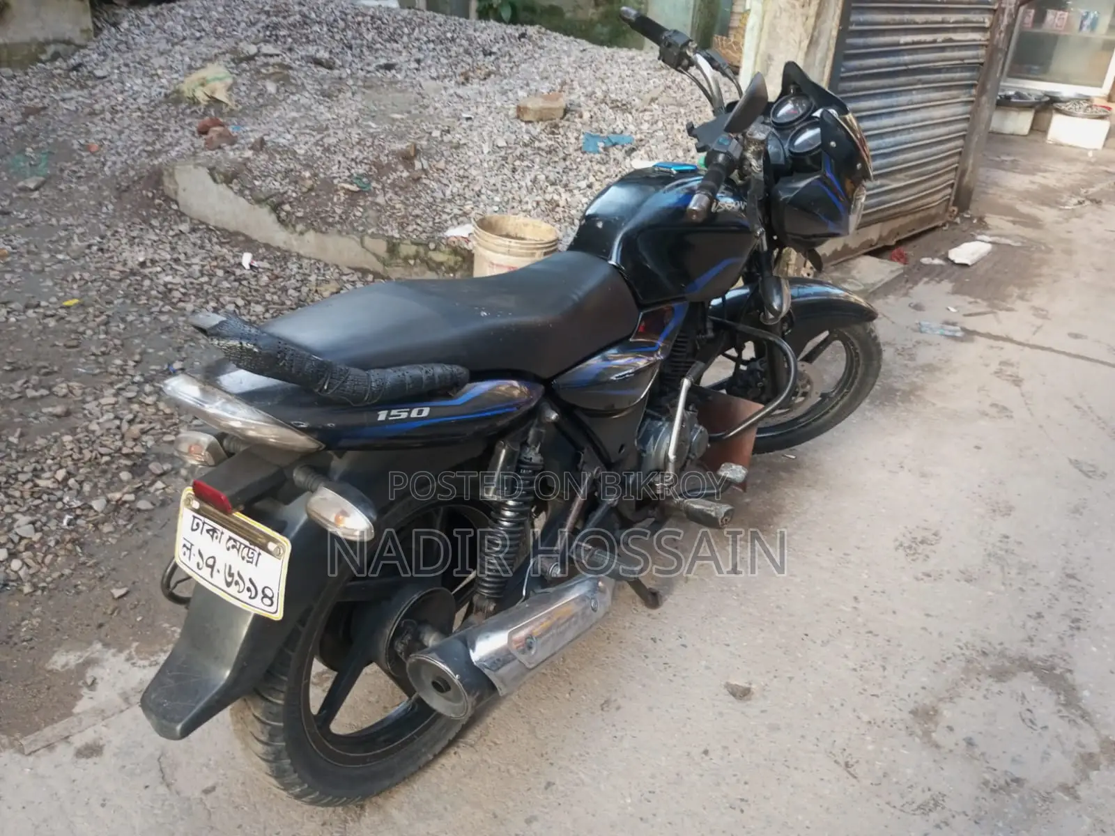 Bajaj Discover 150 2015 Black