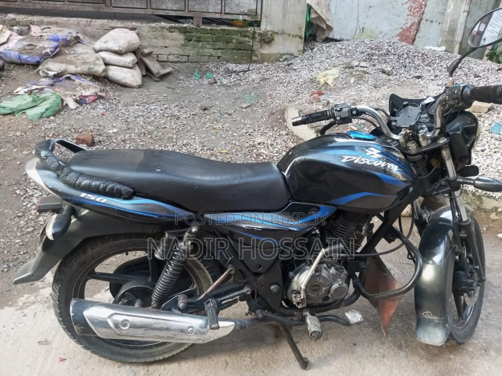 Bajaj Discover 150 2015 Black