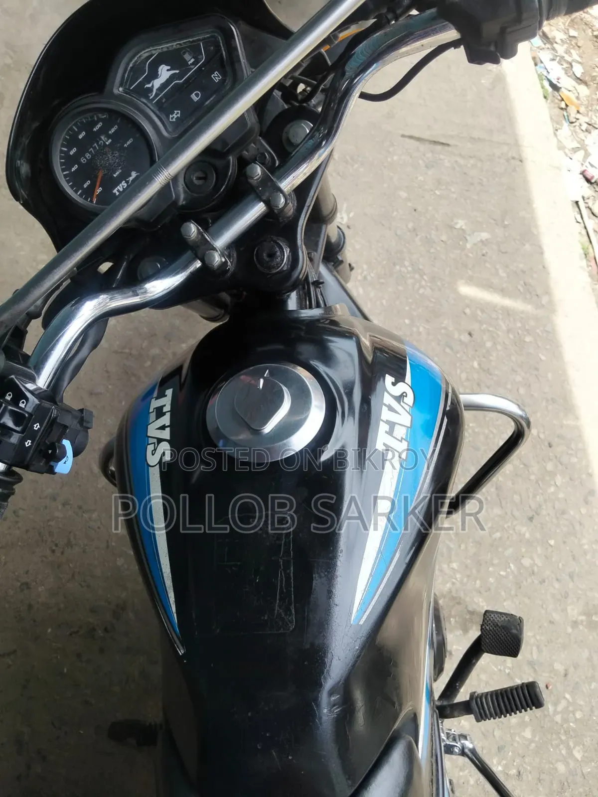 TVS Metro 2019 Blue