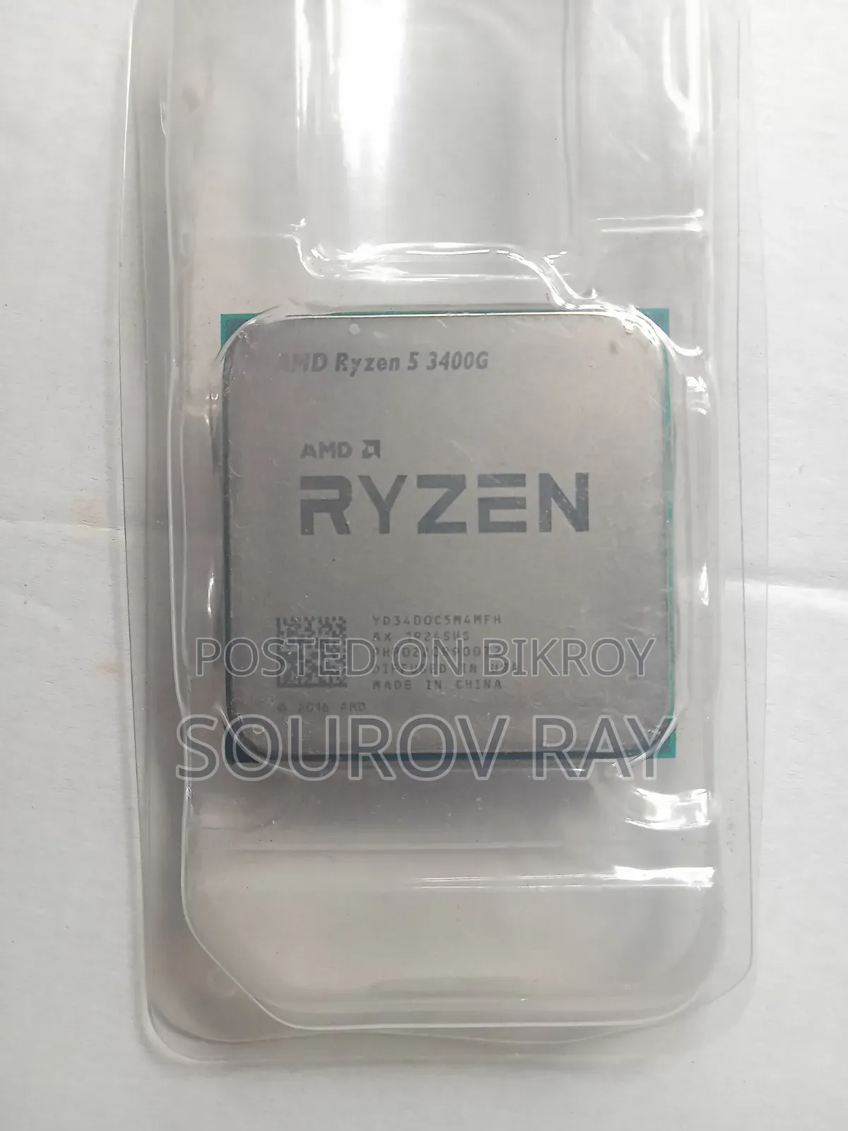 AMD Rayzen 5 3400g